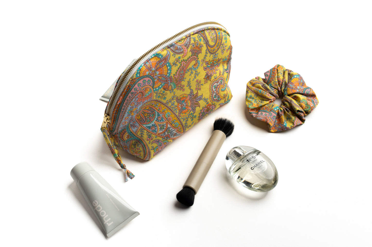 Amber Paisley Pouch