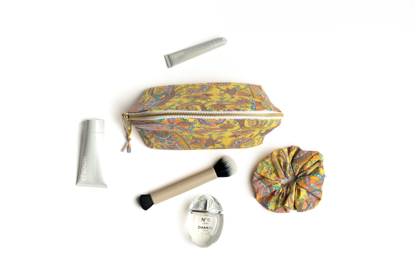 Amber Paisley Pouch