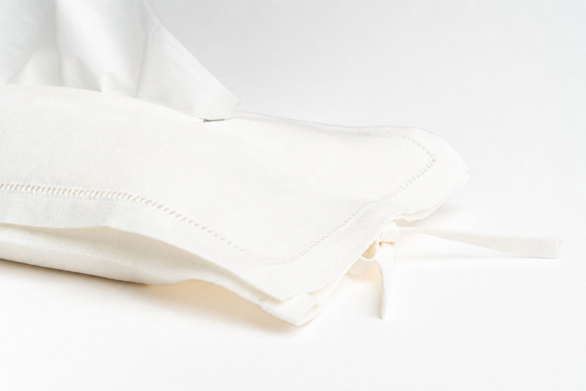 Tissue cover plain luxury linen